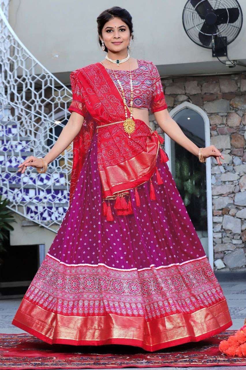 Women's Traditional Bandhani Ghagra Choli with Dupatta ? Navratri & Festive Wear - Image 18